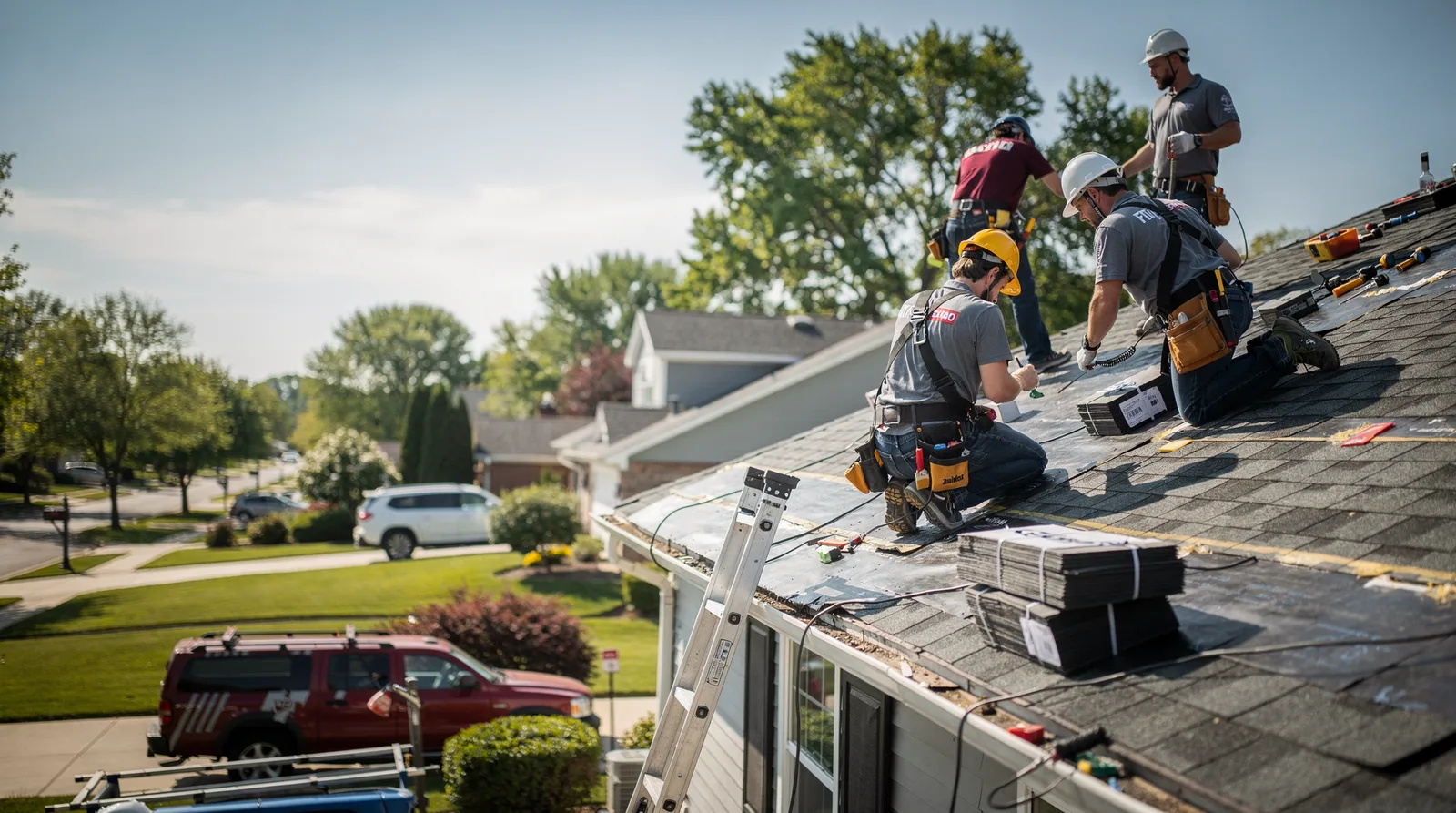 Roof Repair in Greenbush, ME around you